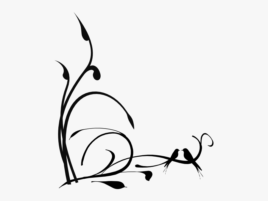 Black Birds On A Branch Clip Art - Sandblasted Patterns On Glass, Transparent Clipart