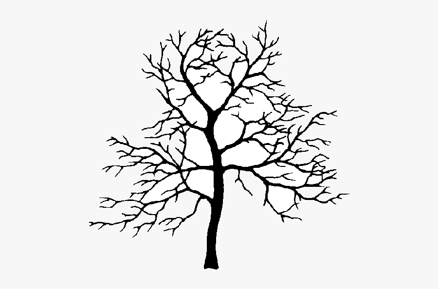 Apple Tree Oak Clipart Branch Drawing At Getdrawings - Crab Apple Tree Silhouette, Transparent Clipart