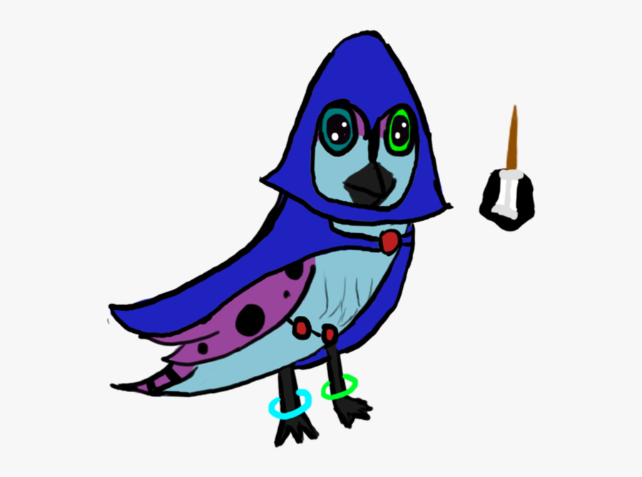 Drawn Raven Ravenclaw, Transparent Clipart
