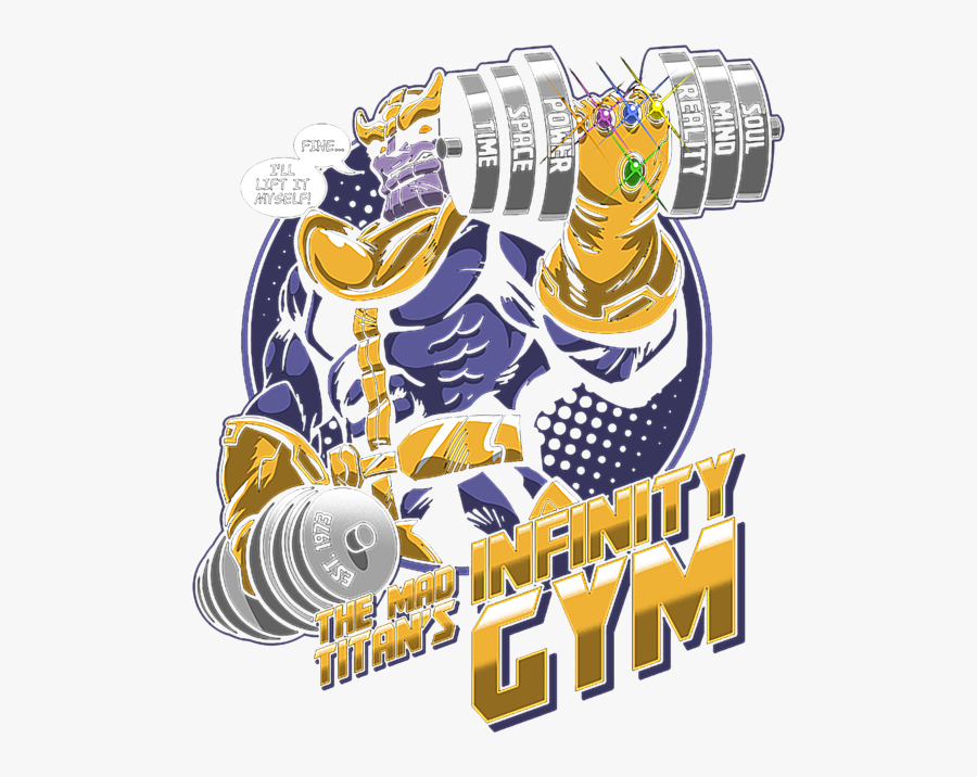 Thanos Gym Png, Transparent Clipart