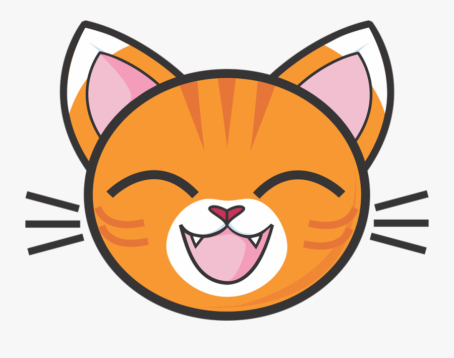 Calico Cat Png Face Orange Freeuse Stock - Cat Face Clipart Png, Transparent Clipart