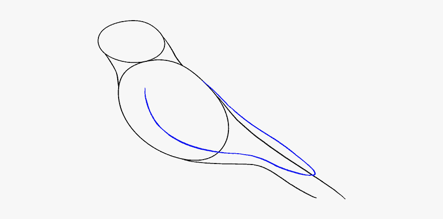 How To Draw Raven - Line Art, Transparent Clipart