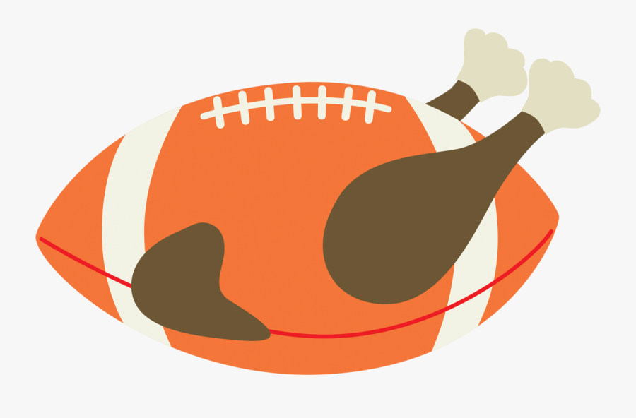 Ravens Football Clipart Image - Thanksgiving Football Transparent, Transparent Clipart