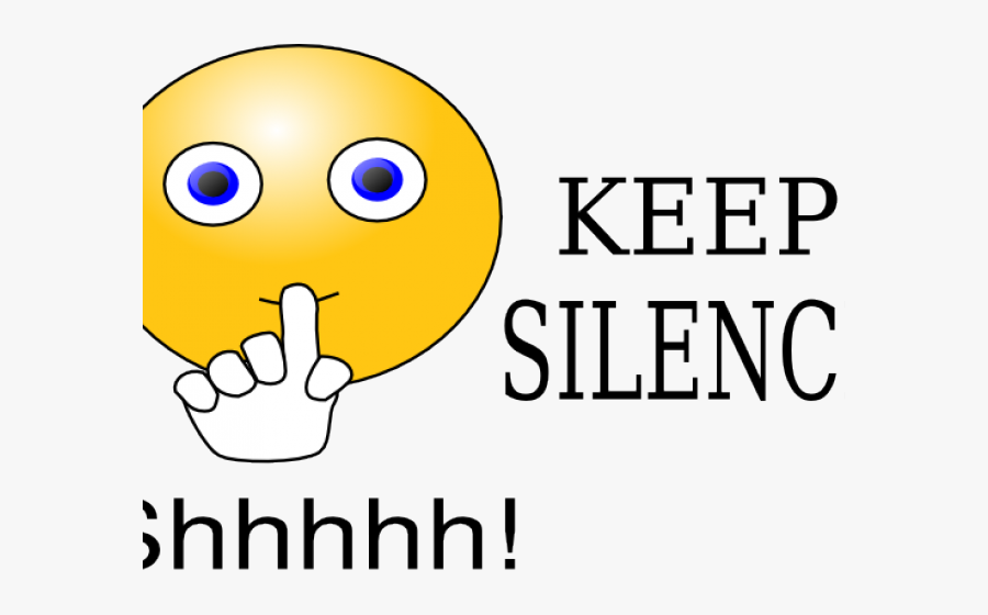 Please Observe Silence Signs, Transparent Clipart