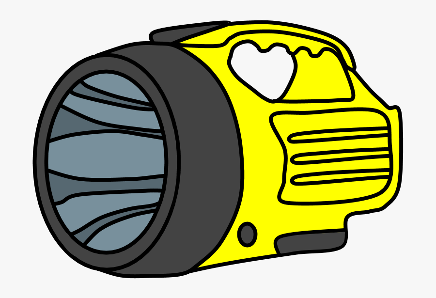 Flashlight, Utility, Yellow - Portable Network Graphics, Transparent Clipart