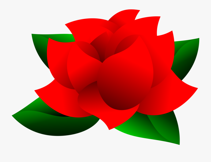 Red Rose Clipart Png Free Download - Vector Cliparts Png, Transparent Clipart