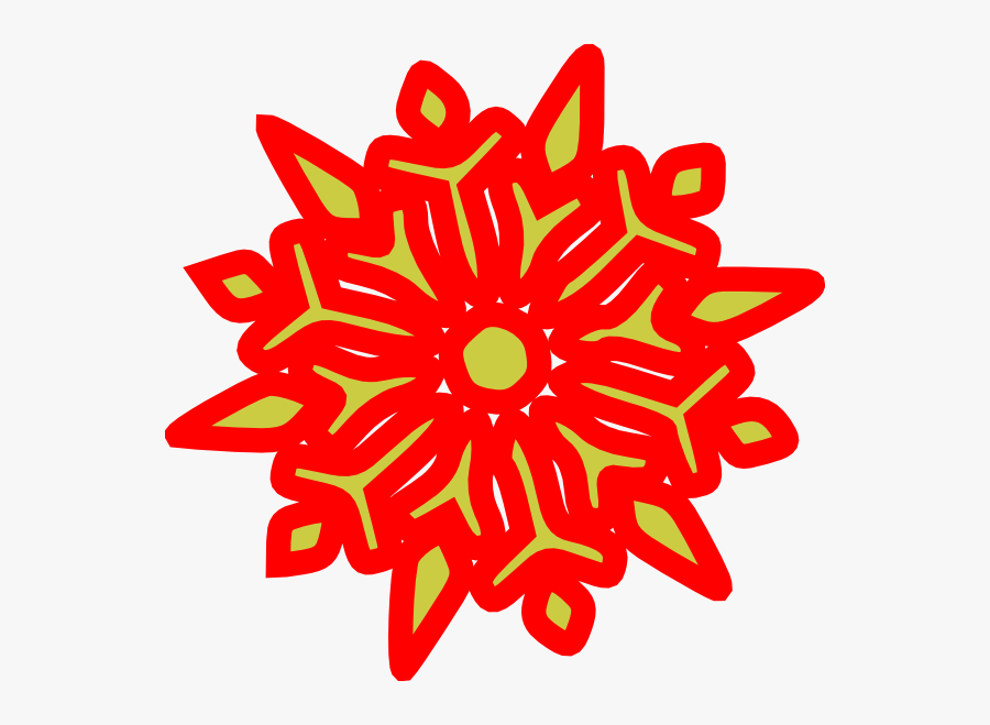 Snowflake Clipart Green, Transparent Clipart