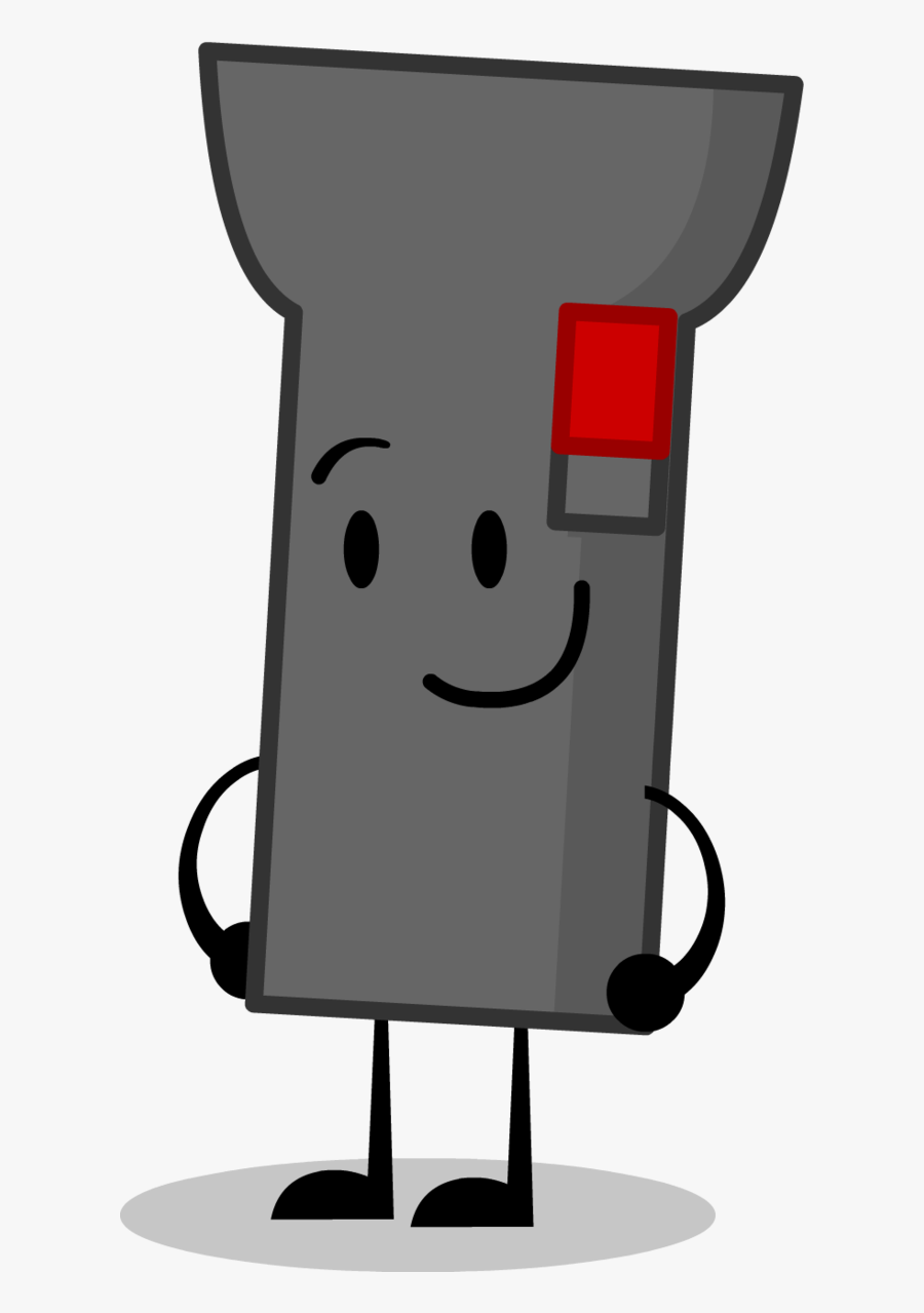 Flashlight Clipart Wiki - Bfdi Flashlight Icon, Transparent Clipart