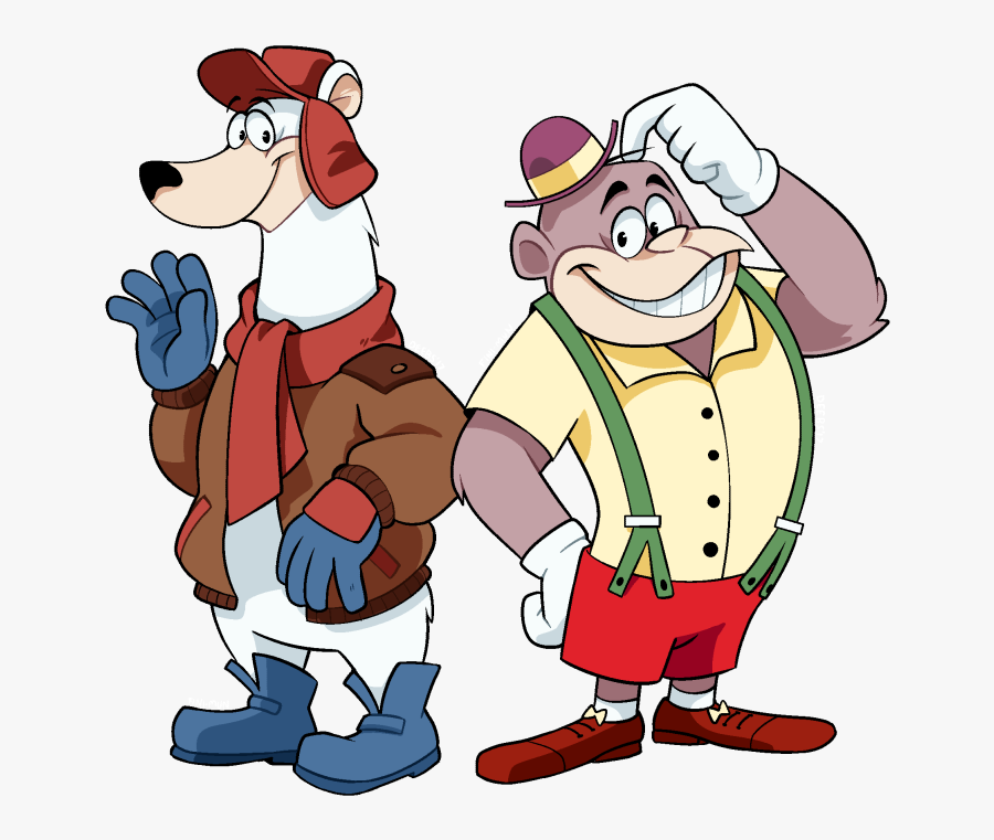 Com- Breezly And Magilla - Cartoon, Transparent Clipart