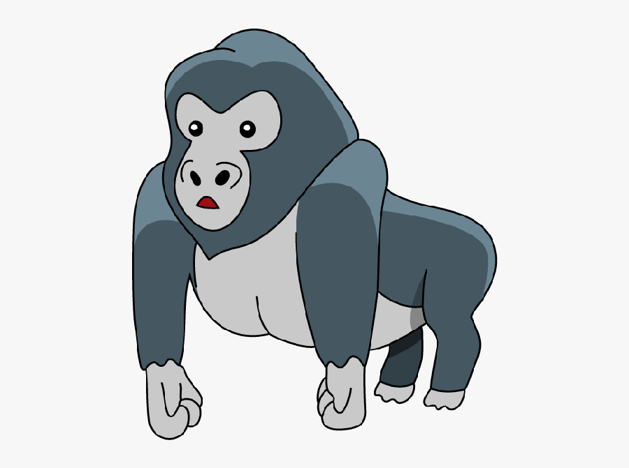 Clip Art Gorilla - Gorilla Clipart Png, Transparent Clipart