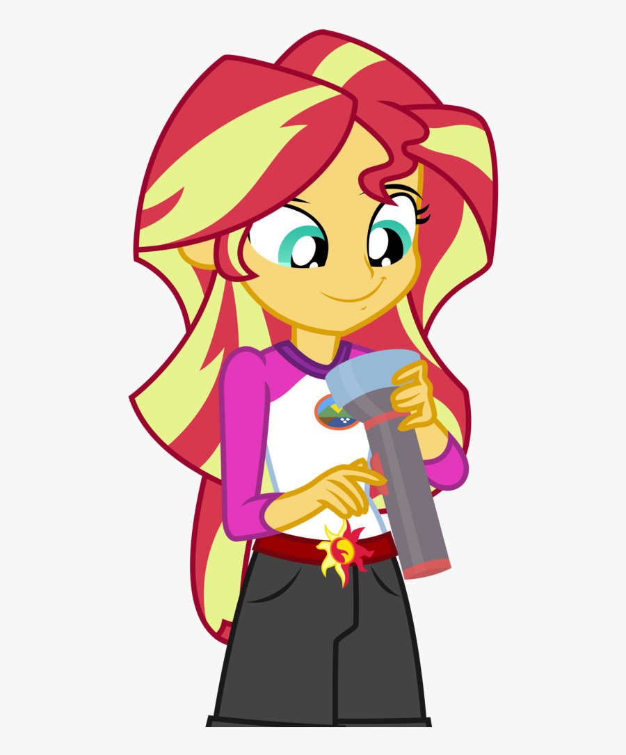 Sketchmcreations, Clothes, Cute, Equestria Girls, Flashlight - De Sunset Shimmer Equestria Girls 3, Transparent Clipart