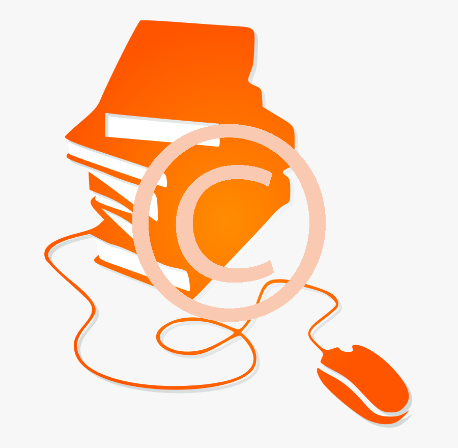 Transparent Pointer Png - Silueta De Libros Png, Transparent Clipart