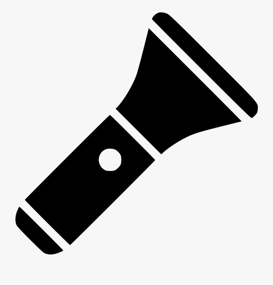 Flashlight - Pencil Icon Jpg, Transparent Clipart