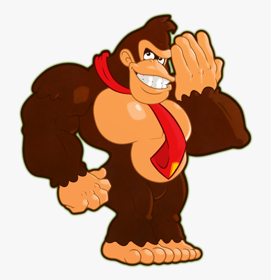Donkey Kong - Donkey Kong Diddy Human, Transparent Clipart