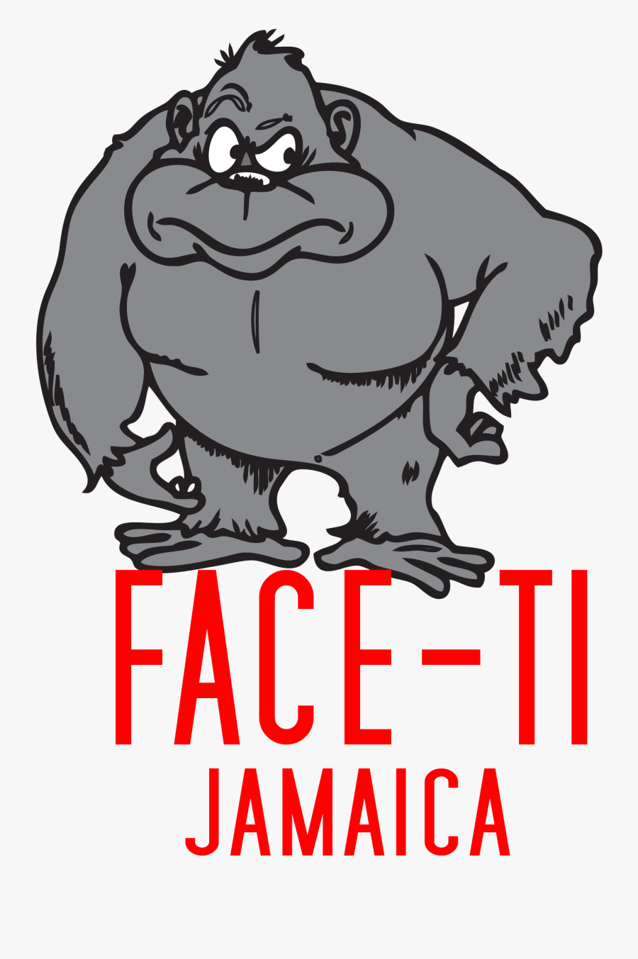 Gorilla Clip Art , Png Download - Cartoon, Transparent Clipart