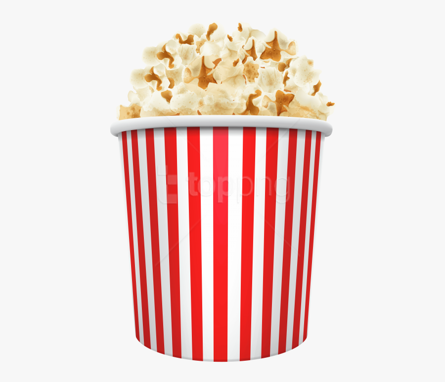 Transparent Snacks Clipart Png - Transparent Background Popcorn Png, Transparent Clipart