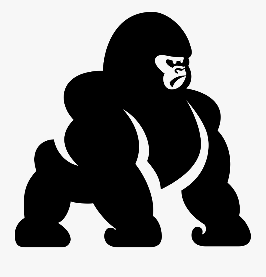 Gorilla - Gorilla Icon, Transparent Clipart