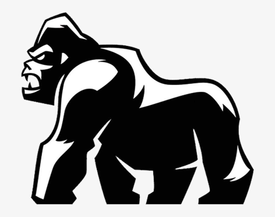 Silverback Gorilla Gorilla Clip Art, Transparent Clipart