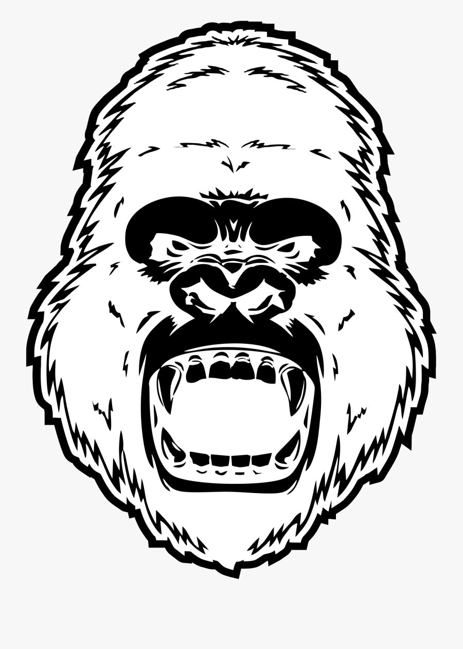 Logo-gorilla, Transparent Clipart