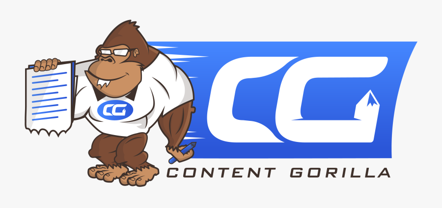 Content Gorilla, Transparent Clipart