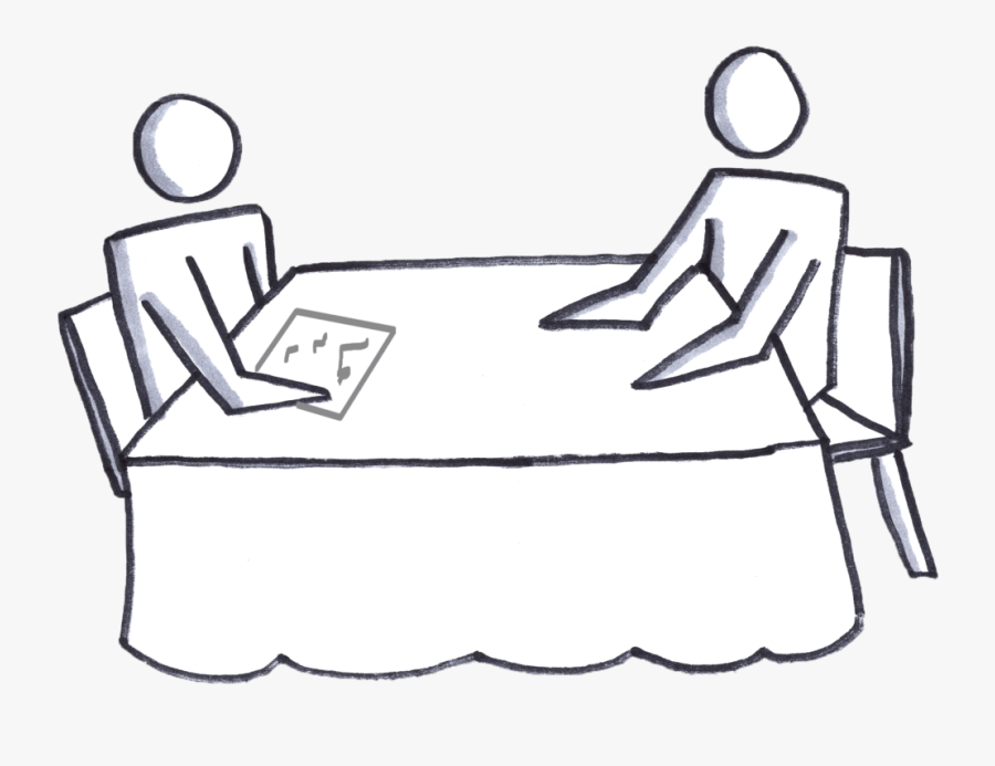 A Customer Discovery Interview Process Going On - Cartoon, Transparent Clipart
