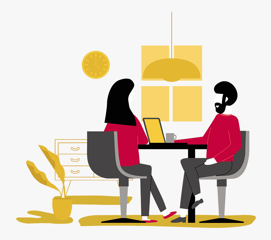 Software Developer Interview Practice App -banner - Sitting, Transparent Clipart