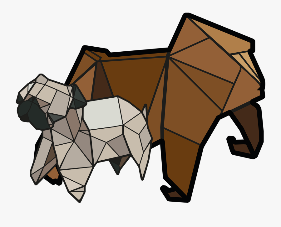 Pugs And Foxes Together, Transparent Clipart