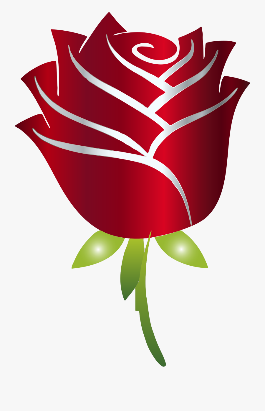 Red Rose Clipart At Getdrawings - Beauty And The Beast Rose Clipart, Transparent Clipart