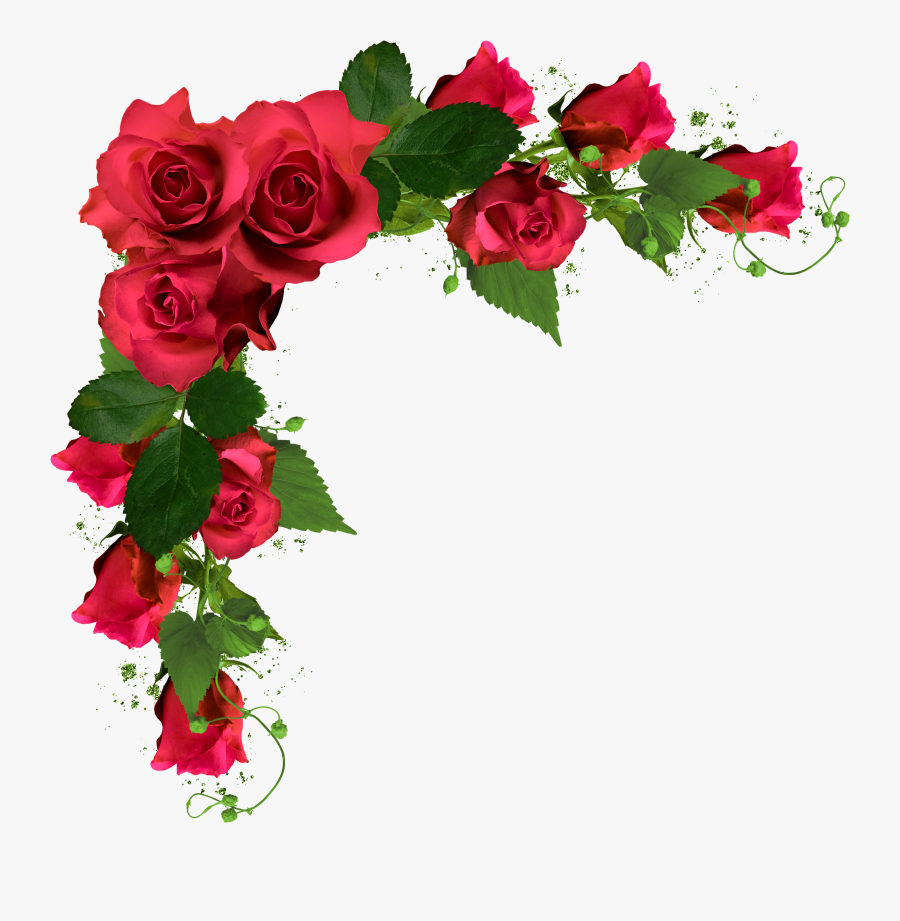 Beautiful Decor With Roses Png Clipart Picture​ - Wedding Flower Png, Transparent Clipart