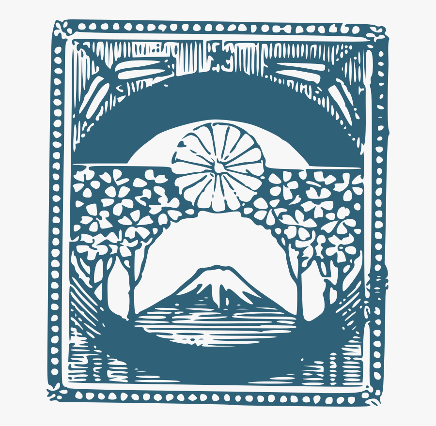 Mount Fuji And Dragonflies - Mount Fuji, Transparent Clipart