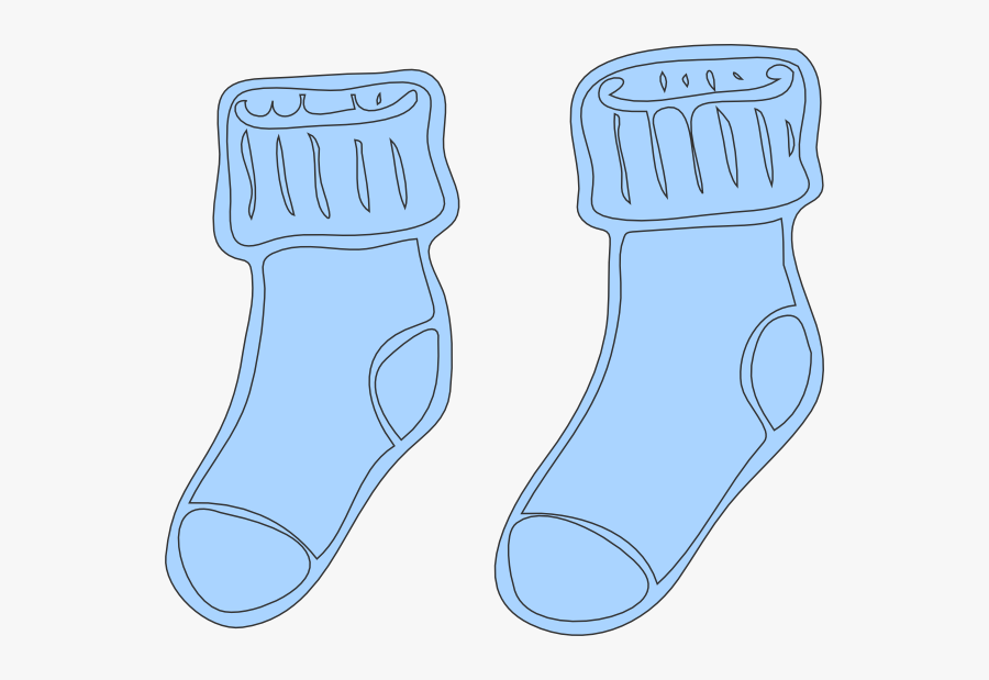 Socks Red Sock Clip Art Image - Blue Socks Clipart, Transparent Clipart