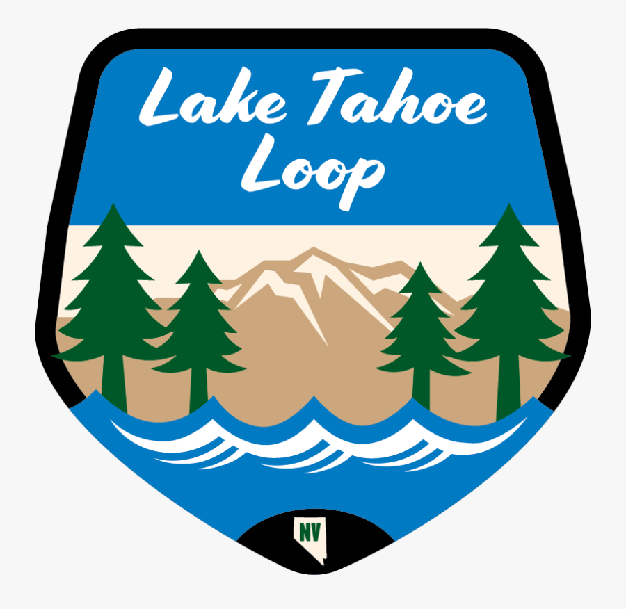 Lake Tahoe Loop Logo, Transparent Clipart
