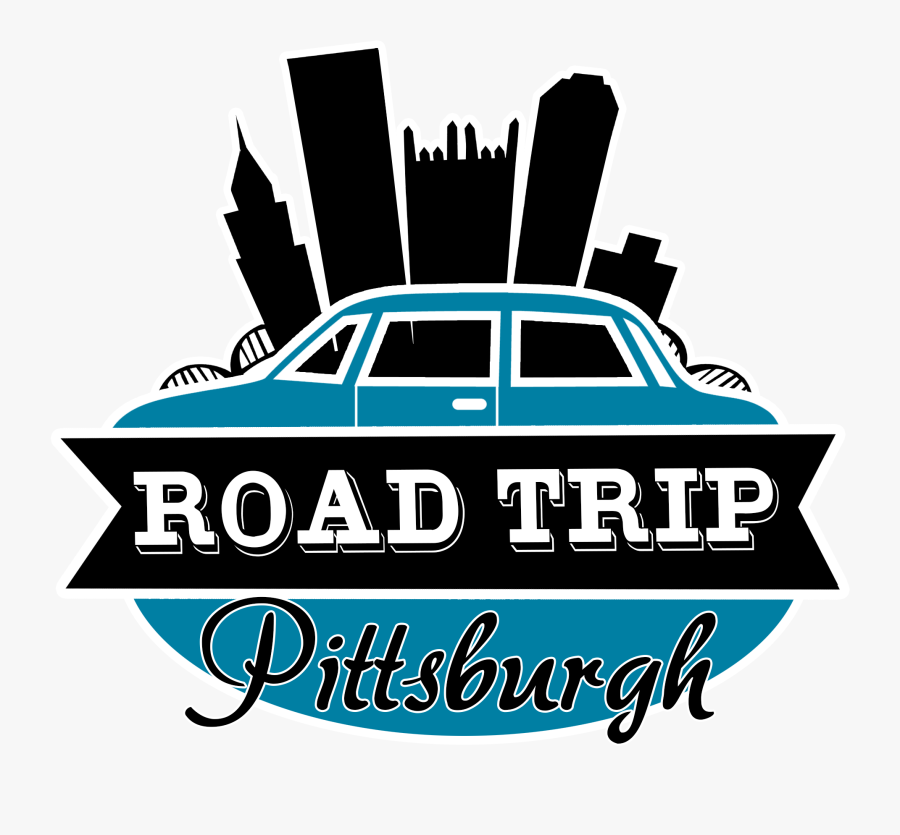 Road Trip Logo3 - Car On A Road Trip Clipart, Transparent Clipart