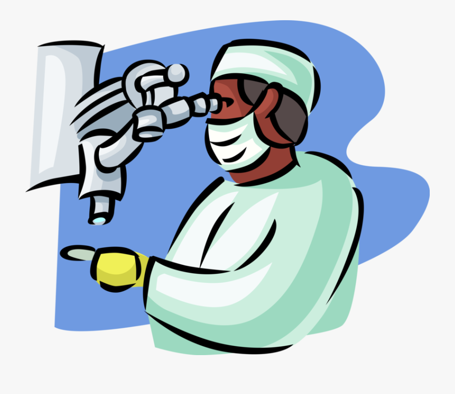 Vector Illustration Of Health Care Professional Doctor - Medical Research Clipart Transparent, Transparent Clipart