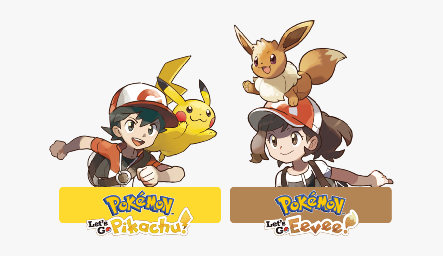 Image - Pokemon Let's Go Trainers, Transparent Clipart