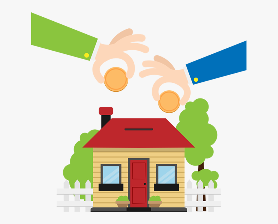 Rooftop Solar Plant Installation For Building India - House Vector Png, Transparent Clipart