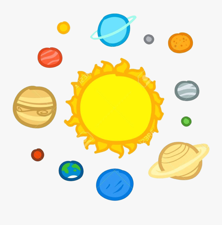 Solar System Planet Transparent Image - Solar System Clipart, Transparent Clipart