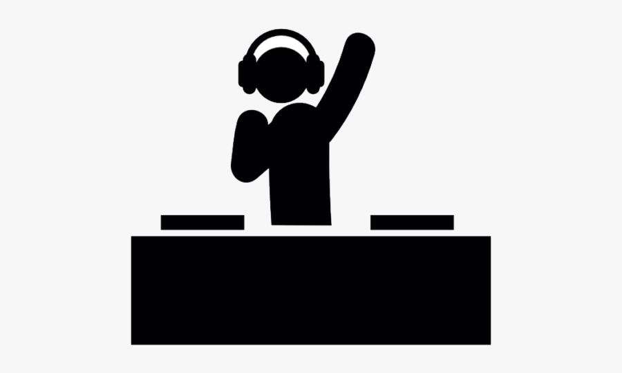 Disc Jockey Clip Art - Nightclub Icon, Transparent Clipart