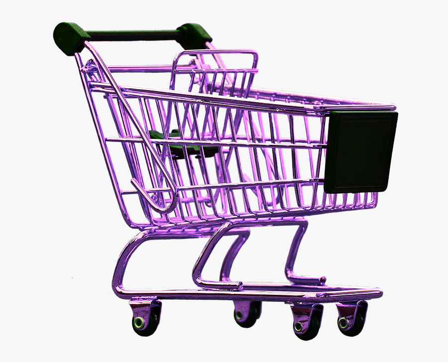 Supermarket Images - Shopping Cart Transparent Background, Transparent Clipart