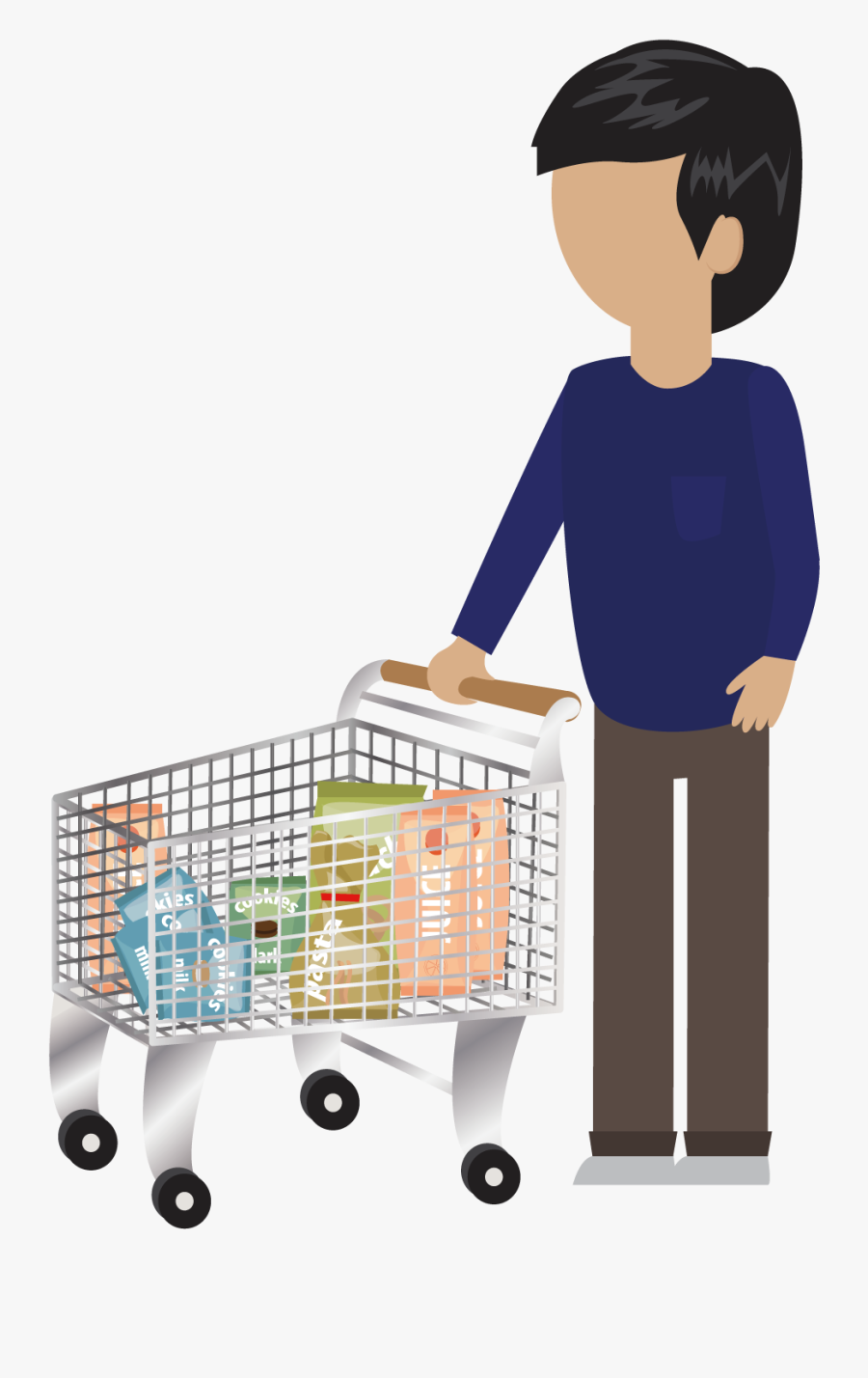 Supermarket E - Supermarket, Transparent Clipart