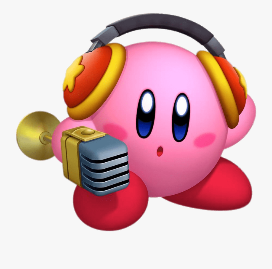 Dj Kirby - Kirby Copy Abilities Mike, Transparent Clipart