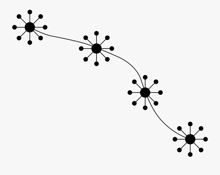 Flower Chain Jpg Freeuse Black And White Techflourish - Daisy Chain Png, Transparent Clipart