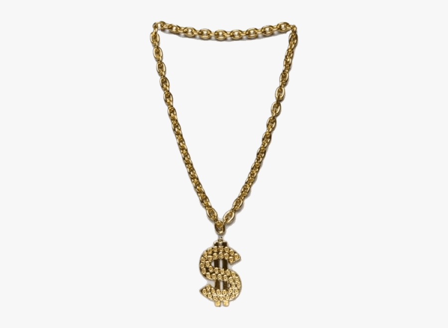 Life Chain Cliparts - Gangster Gold Chain Png, Transparent Clipart