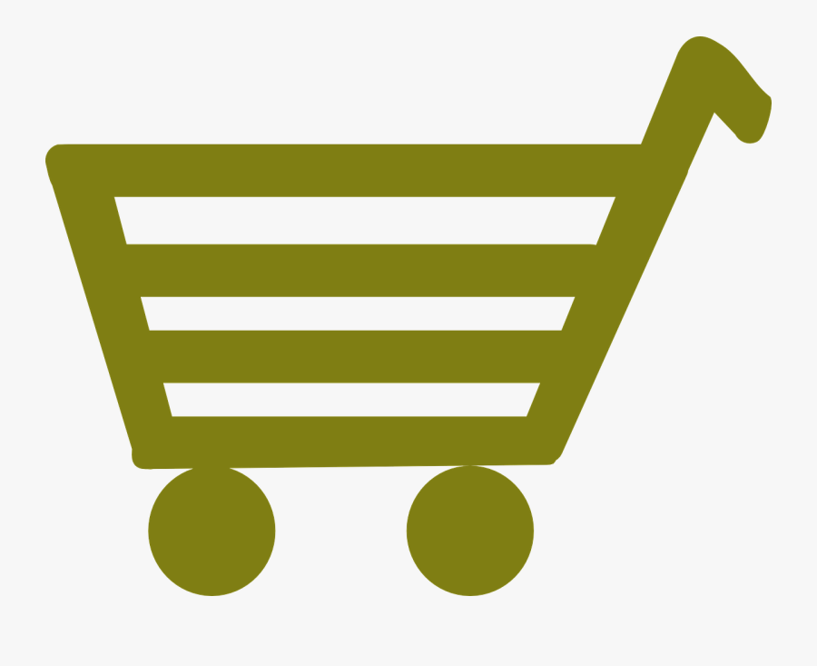 Shopping Cart, Green, Empty, Supermarket, Symbol, Sign - Super Market Symbol, Transparent Clipart