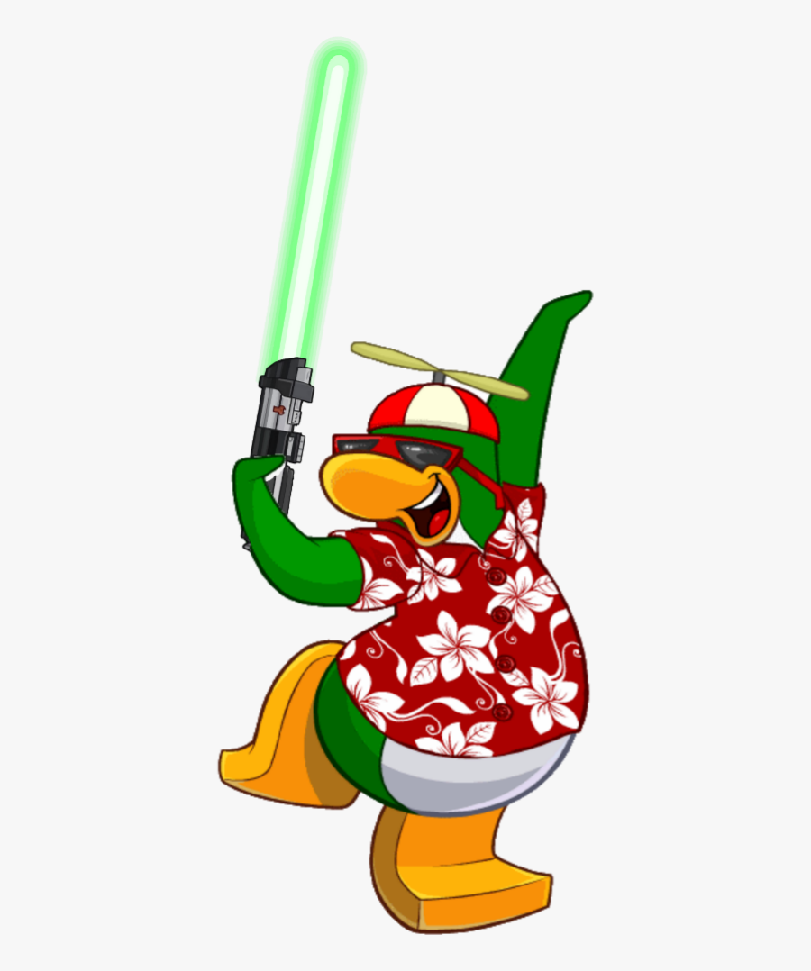 Lightsaber Clipart Club Penguin - Rookie Png, Transparent Clipart