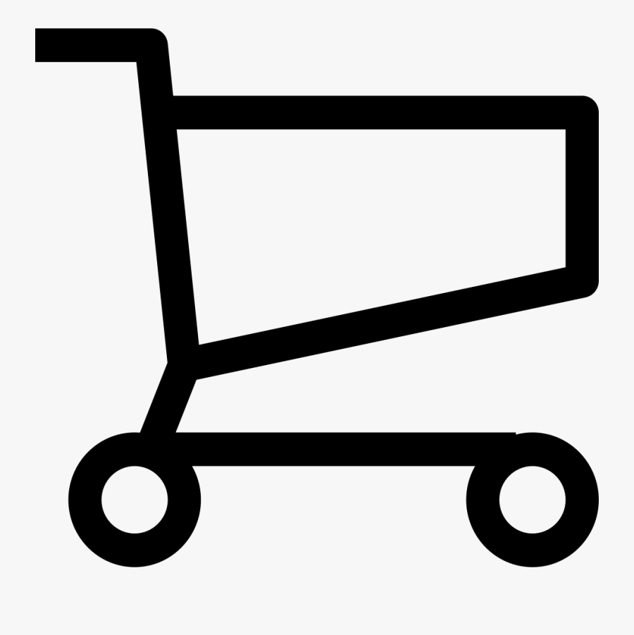 Shopping Cart Line - Super Store Icon, Transparent Clipart
