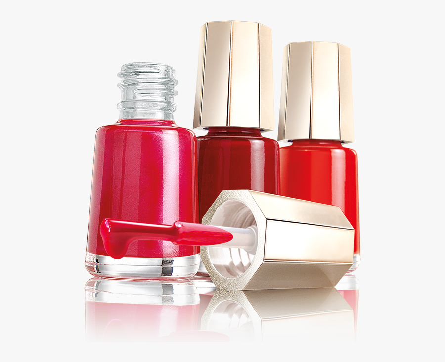 Clip Art Nail Polish Bottles - Preparation Of Nail Polish, Transparent Clipart