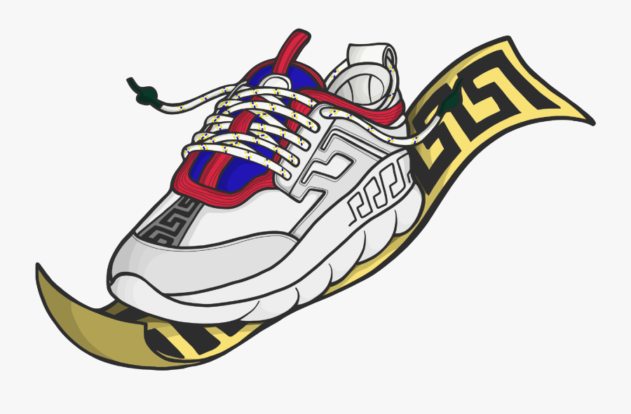 Versace Chain Reaction Concept Branding Graphic Design - Versace Chain Reaction Cartoon, Transparent Clipart