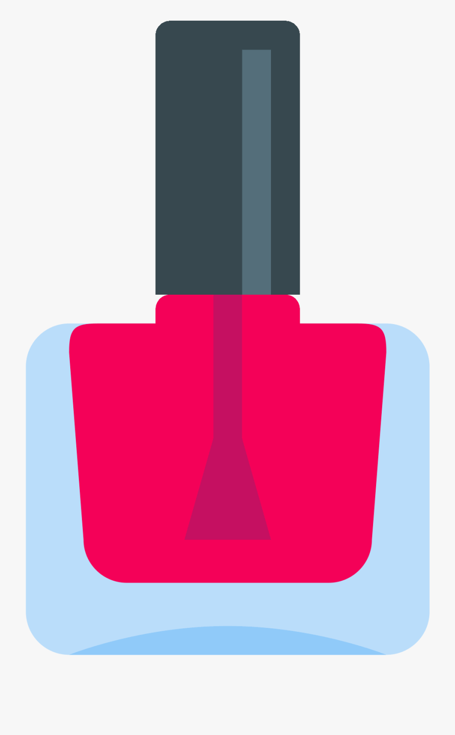 How Do Nail Polish Graphic Black And White, Transparent Clipart