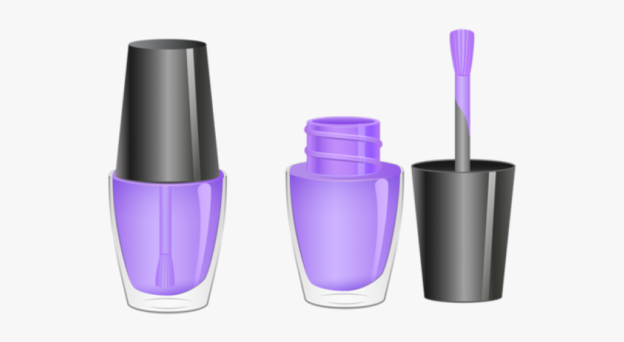 Nail Polish Clipart Girl Thing - Nail Polish, Transparent Clipart